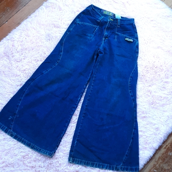 JNCO Denim - !Jnco "blockdown" rave style super wideleg jeans! 90s gem! Fashion relic! Sold